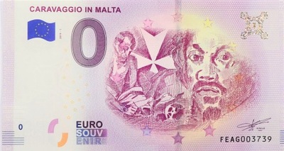 0 Euro - Caravaggio in Malta - Malta - 2019