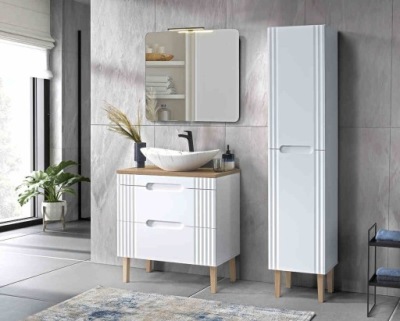 ZESTAW MEBLI ŁAZIENKOWYCH Z OŚWIETLENIEM LED Fiji