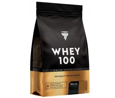 Trec Gold Core Whey 100 900 g Masło orzechowe