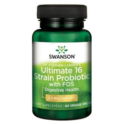 Suplement diety Swanson Health Products Ultimate 16 Strain Probiotic probiotyki kapsułki 60 szt.