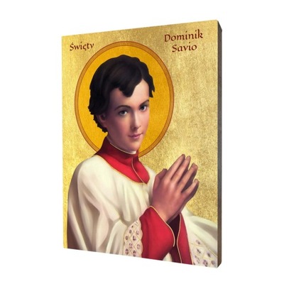 Ikona religijna święty Dominik Savio