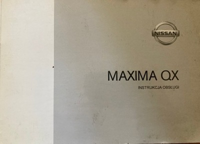 NISSAN MAXIMA QX A33 MANUAL MANTENIMIENTO 2004  