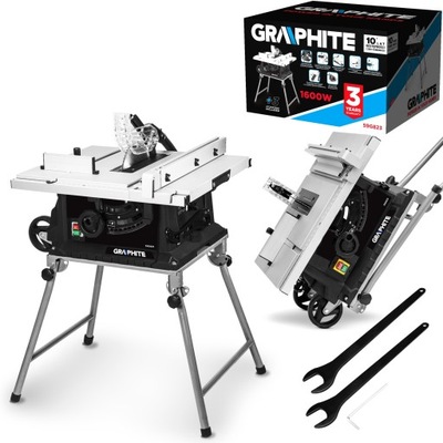 GRAPHITE PILARKA PIŁA STOŁOWA 1600W 254/30MM STÓŁ