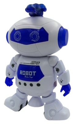 Robot interaktywny grający świecący tańczący zabawka
