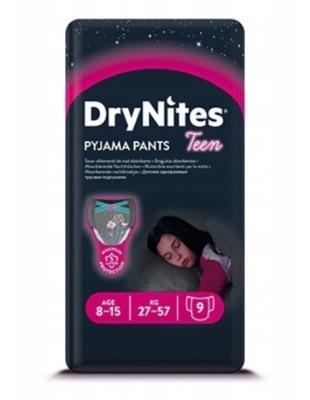 HUGGIES DRYNITES PIELUCHOMAJTKI 8-15LAT 13SZ NB55**