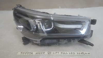 Toyota hilux viii 8 lift 20- full led правая eu фото №1