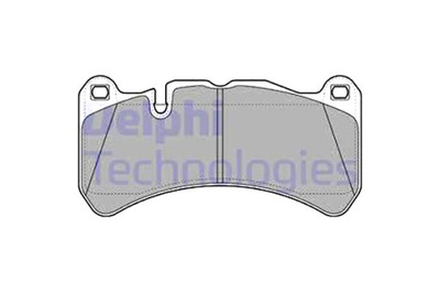 DELPHI PADS BRAKE FRONT MERCEDES CLK A209 CLK C209 SLK R171  