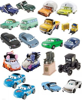 AUTA RESORAKI ZYGZAK DWUPAK SAMOCHODY CARS AUTKA MATTEL DISNEY