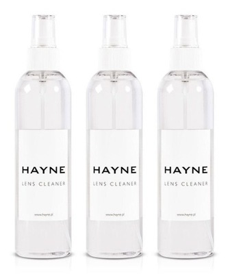 3 x PŁYN DO OKULARÓW Hayne Lens Cleaner 240ml