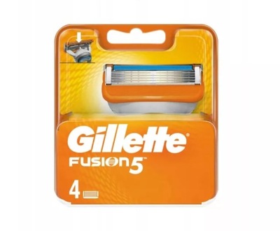 WKŁADY GILLETTE FUSION 5 4SZT