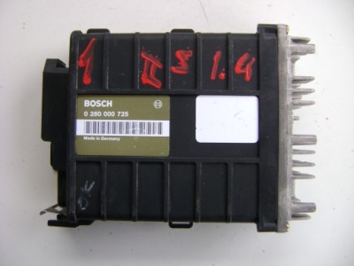 Бортовий комп'ютер блок керування 0280000725 fiat uno 1.4 фото №1