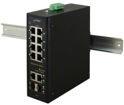 Switch przemysłowy Pulsar ISF108 8xPoE,2xRJ45,SFP