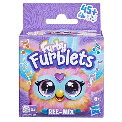Furby Furblets Ree-Mix interaktywna maskotka dla dziecka Furbiś