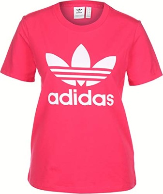 Koszulka adidas Trefoil różowa