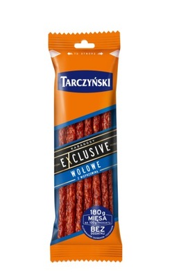 KABANOSY EXCLUSIVE WOŁOWE Z WIEP. 90G TARCZYŃSKI