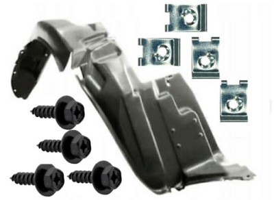 Opel agila 2008-2015 клипсы подкрылок перед правый фото №1