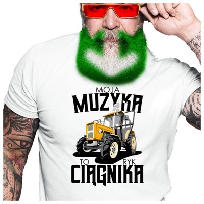 Traktorzysty Moja Muzyka ryk ciągnika traktorem M