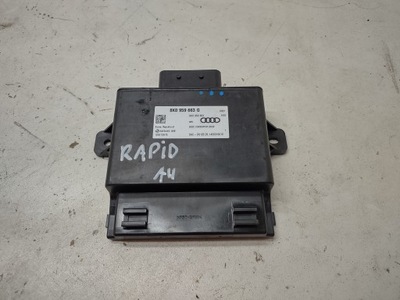 Блок керування стабілізатор напруги 8k0959663g toledo iv skoda rapid оригінал фото №1