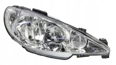 Peugeot 206 98-05 фара лампа перед правая фото №1