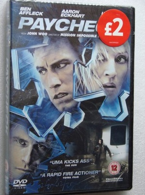 Paycheck - Zapłata DVD UK Nowa