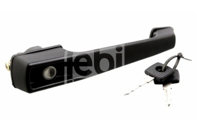 FEBI BILSTEIN HANDLE DOOR LEFT/RIGHT EXTERIOR BLACK MERCEDES LK LN2 MK  