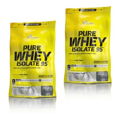 OLIMP PURE WHEY ISOLATE 95 2X 600g=1200 BIAŁKO WPI