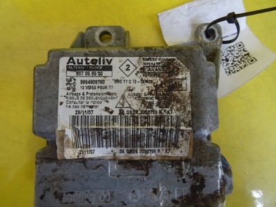 Модуль датчик подушка безпеки peugeot 308 607059500 nr645 фото №1