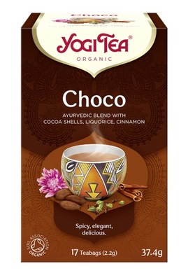 Yogi Tea Choco czekoladowa 17 sasz. Ajurwedyjska herbatka