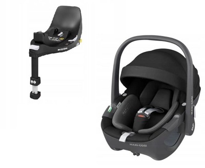 SILLA DIRECCIONAL MAXI COSI PEBBLE 360 I-SIZE 40-83 CM + BASE FAMILYFIX 360  