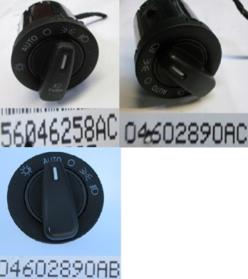 Chrysler 300 ii 13r вимикач світла перемикач фото №1