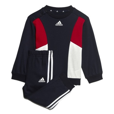 Adidas dres dziecięcy niebieski bawełna rozmiar 104