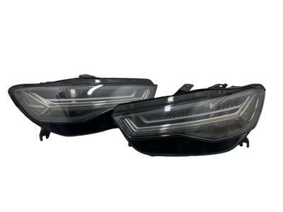 Лампы audi a6 4g lift rs6 full led matrix 2017 фото №1