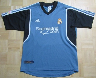 REAL MADRID MADRYT Adidas sezon 2001oryginalna trzecia koszulka rozmiar M