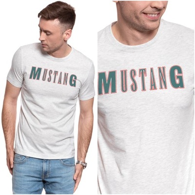 Męska koszulka t-shirt Mustang ALEX LOGO TEE M