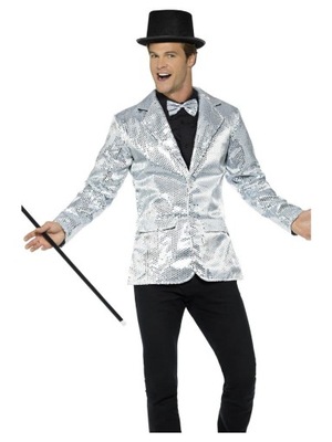 Smiffy's Sequin Jacket, Mens (L)