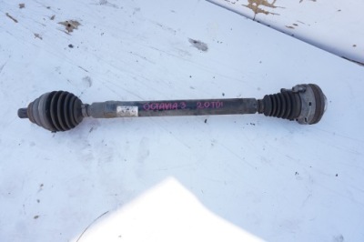 Приводной вал правый перед skoda octavia 3 iii 2.0 tdi фото №1
