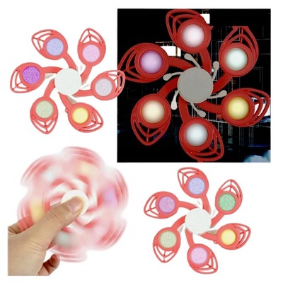 SPINNER POP IT ANTYSTRESOWY DLA DZIECI FIDGET PUSH BUBBLE ZABAWKA