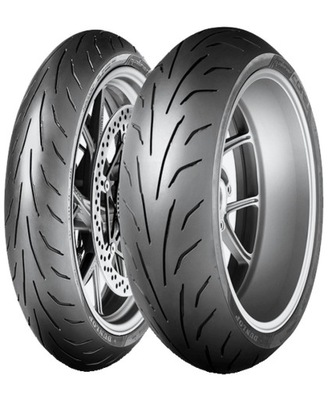 2x DUNLOP QUALIFIER CORE 190/55R17 75 W