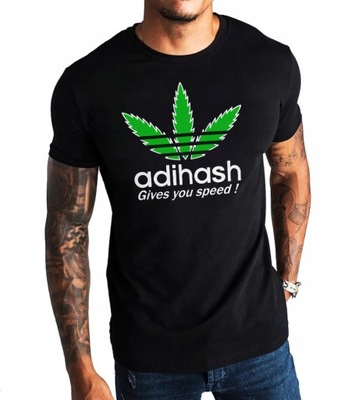 T-Shirt Adihash koszulka z nadrukiem XXL