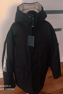 TOMMY HILFIGER Kurtka męska parka dwustronna r. M