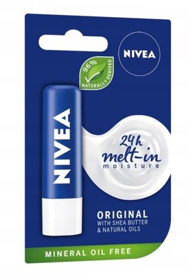 Nivea Oryginal Care pomadka ochronna 5,5ml