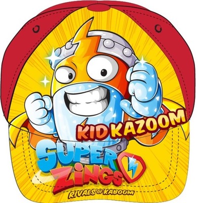 czapka z daszkiem SUPER ZINGS KIDKAZOOM 54