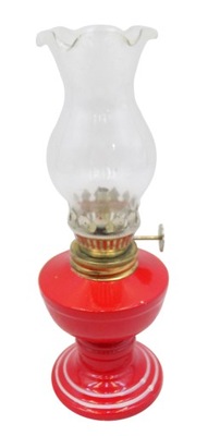 lampa naftowa czerwona miniaturka