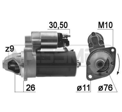 Era messmer стартер bmw фото №1