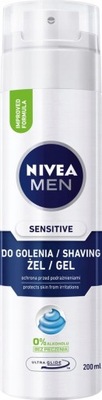 NIVEA MEN ŻEL DO GOLENIA 200ML ŁAGODNY