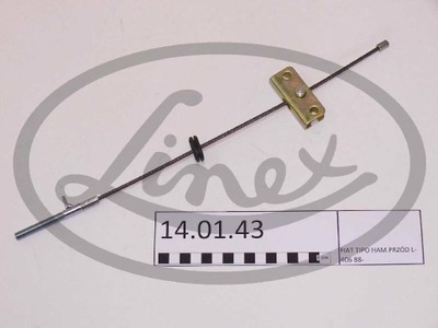 Трос тормоза ручного alfa romeo 145 146 156 92- фото №1