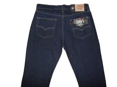 NOWE spodnie dżinsy LEVIS 501 W38/L32=49,5/114cm PREMIUM