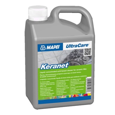 Środek do usuwania wykwitów i osadów wapiennych, zapraw KERANET 1L MAPEI