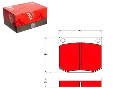 ZAPATAS DE FRENADO SAAB 9000 HATCHBACK 2.0 -16  