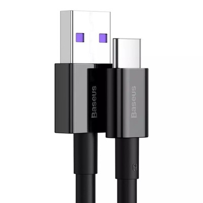 Kabel USB do USB-C Baseus Superior Series, 66W, 2m (czarny)